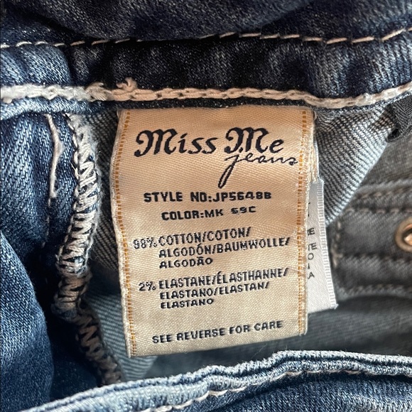 Miss Me Women's Blue Boot Cut Jeans - Picture 11 of 12